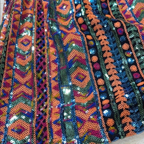 Women’s Two Tone Romper w/ Dazzle - Picture 2 of 2